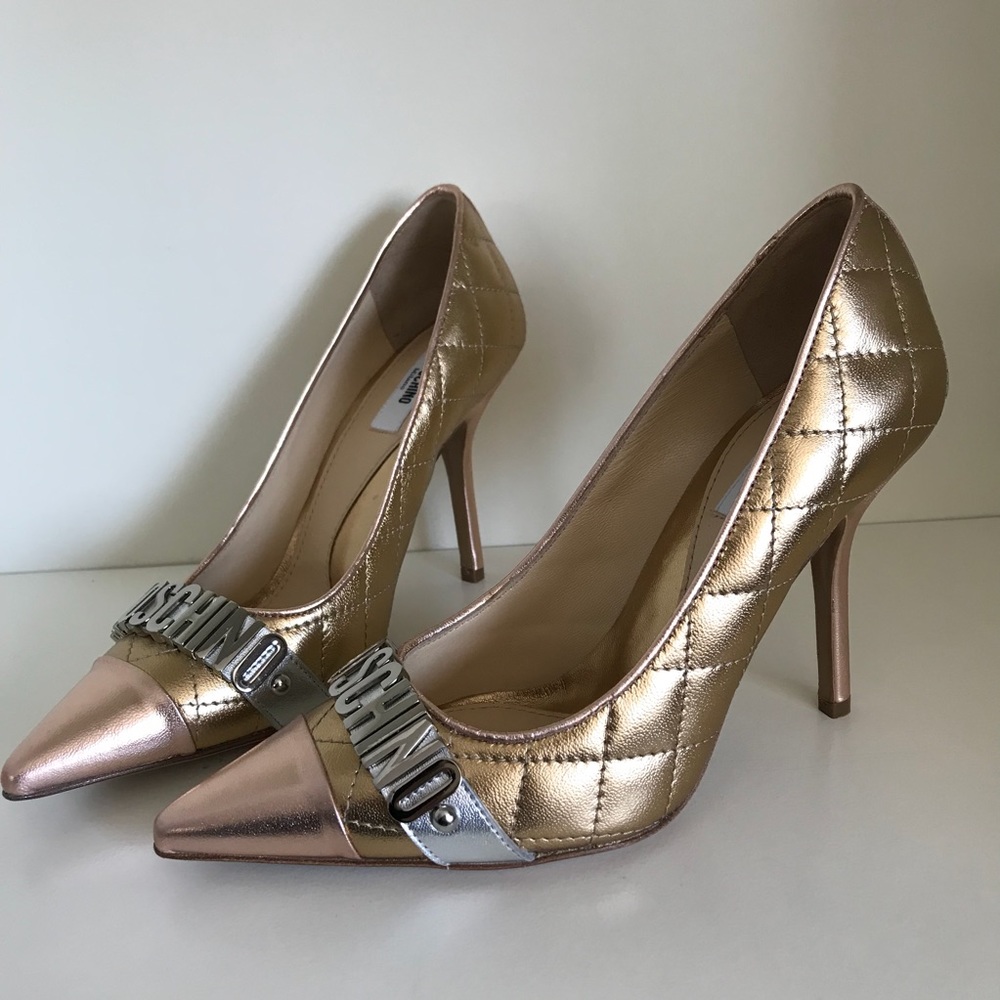 New Moschino Quilted Pumps